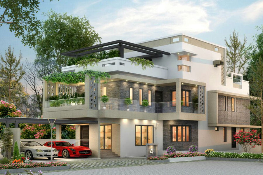 villas in kochi