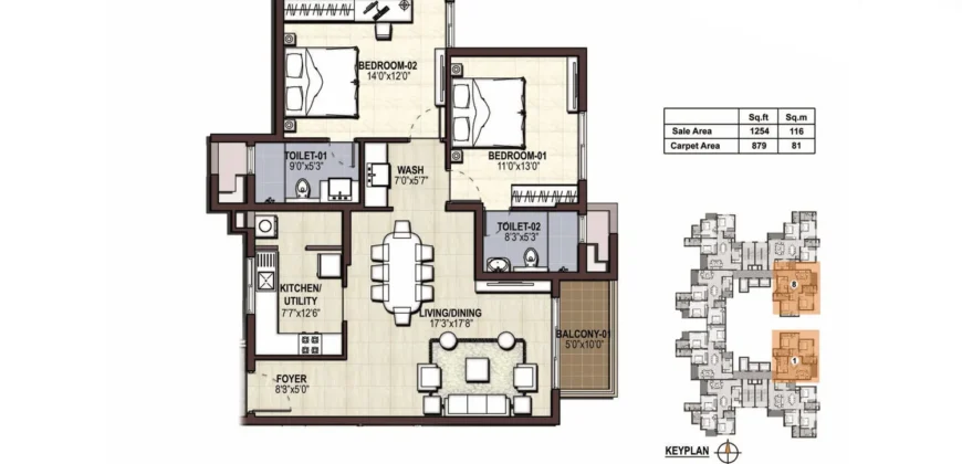 prestige panorama – 2& 3 Bhk apartments in Vytilla